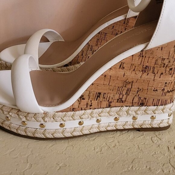 BCBGeneration women's Narida Espadrille Ankle Strap Wedge Sandals Size: 10 NIB - Picture 11 of 11